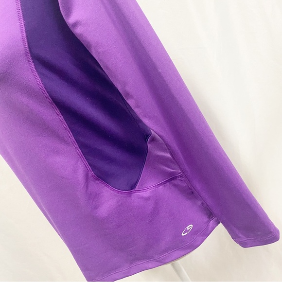 Champion Purple Lightweight Half Zip Pullover - Picture 3 of 7